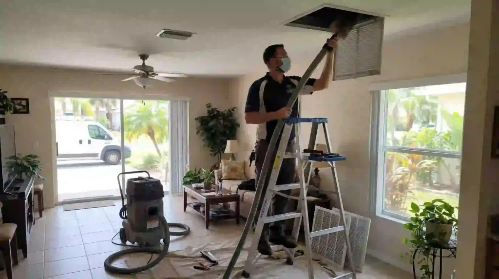 air duct cleaning frequency Tampa Bay | crest air ducts